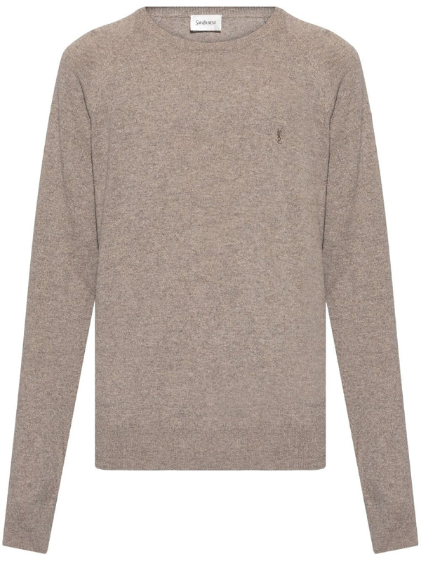Saint Laurent Cashmere sweater in beige