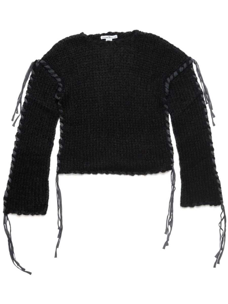 Acne Studios Conscious Criteria page Wool blend crewneck sweater