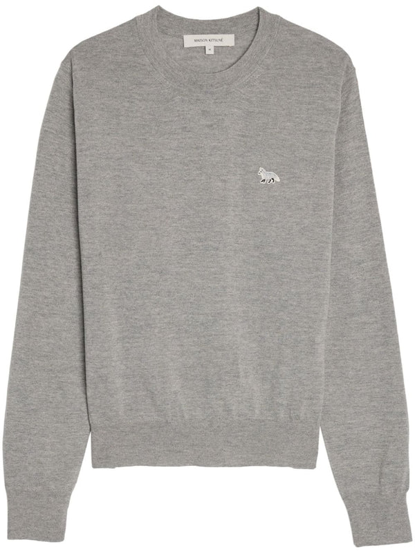 Maison Kitsuné Maison Kitsune Baby Fox Patch Regular Jumper