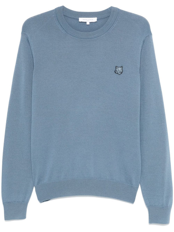 Maison Kitsuné Maison Kitsune Bold Fox Head Applique Sweater