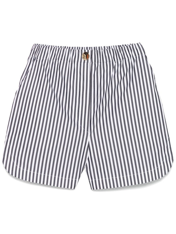 Sportmax Cotton shorts in navy