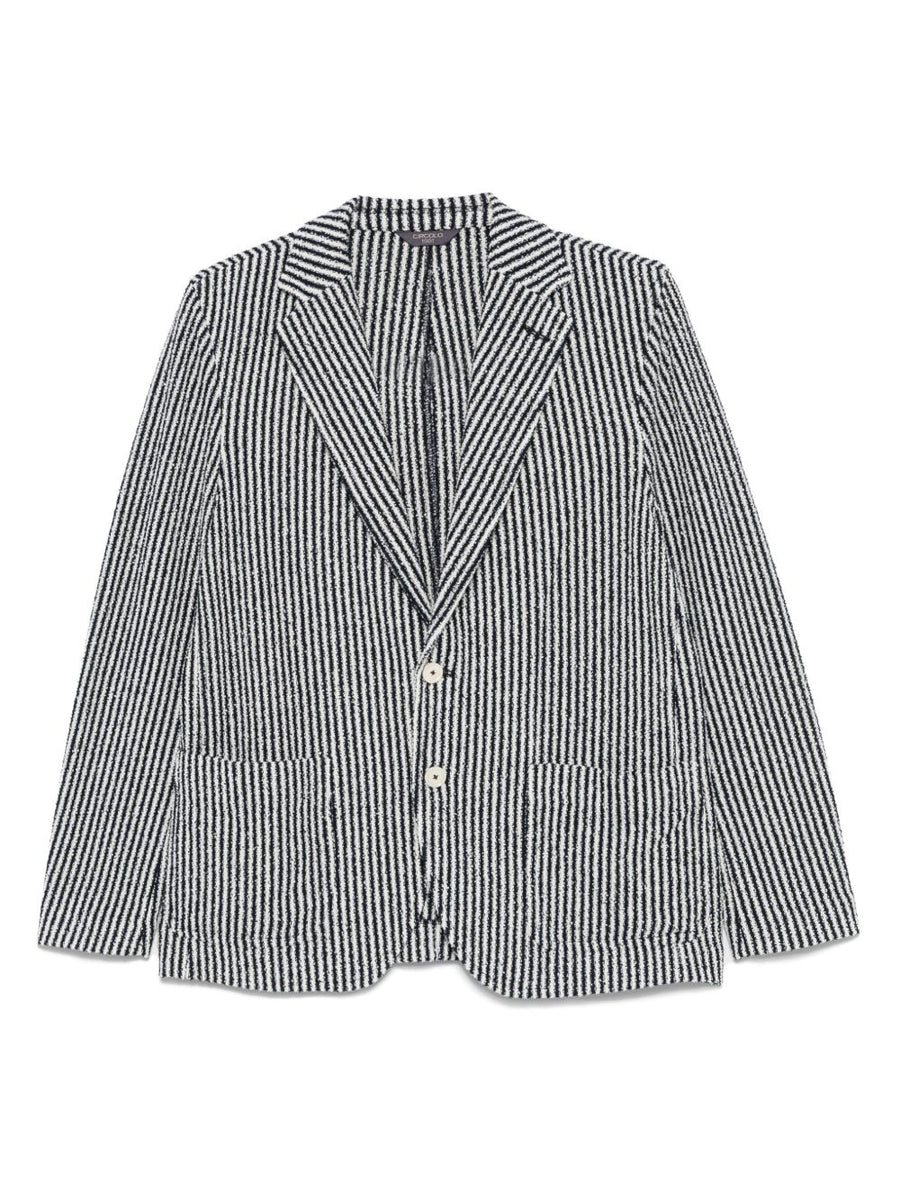 Circolo 1901 Striped cotton jacket