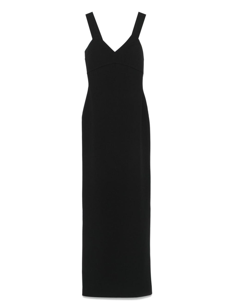 Solace London Nalani Maxi Dress — Black