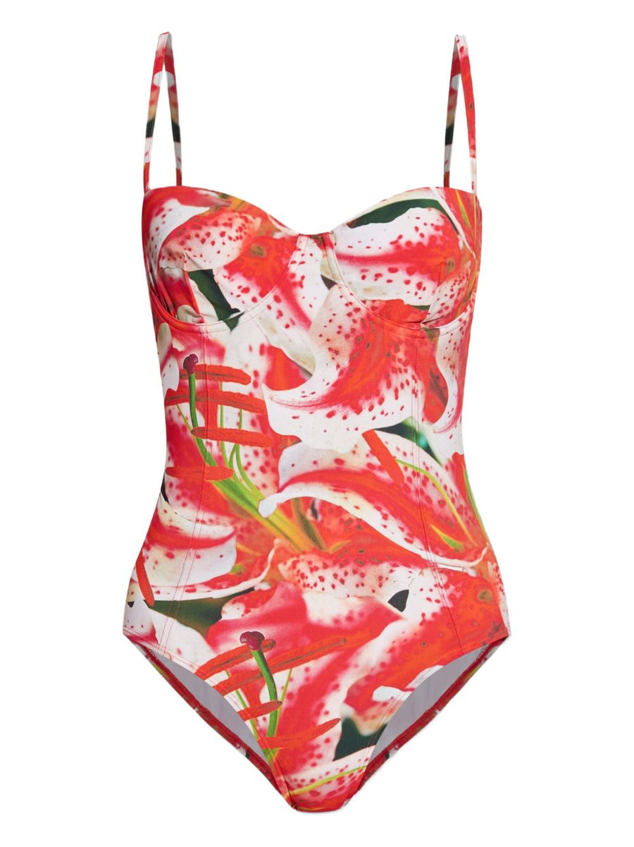 Tory Burch swimsuit in red