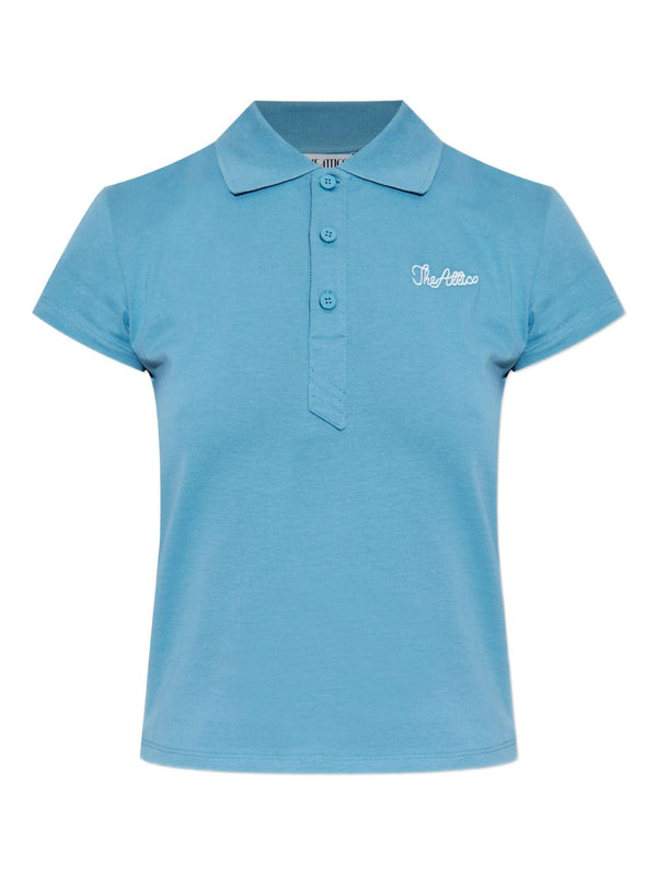 The Attico polo in blue