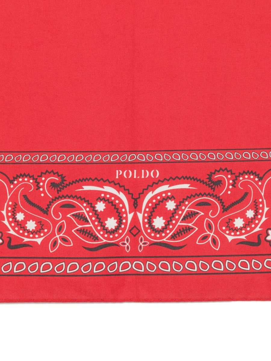 Poldo Dog Couture Red Bandana