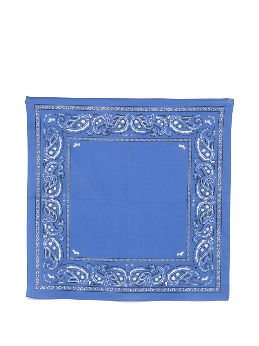 Poldo Dog Couture Blue Bandana