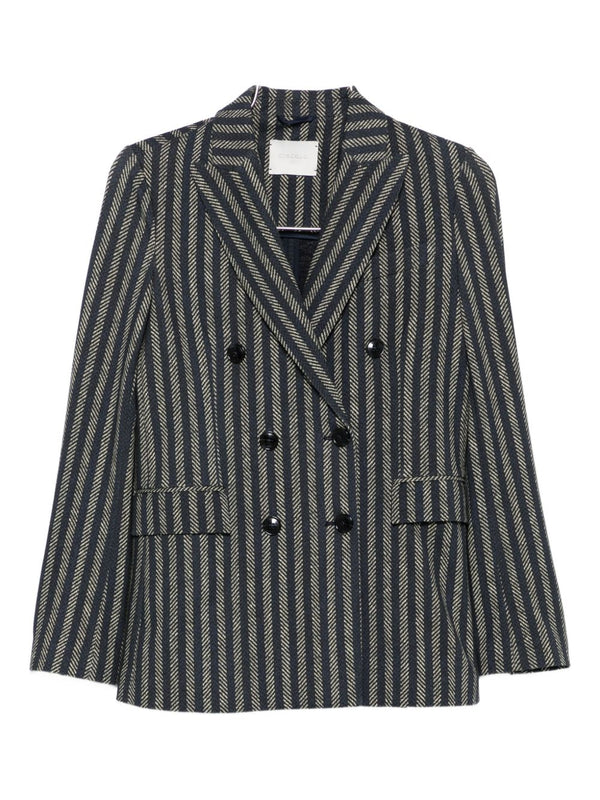 Circolo 1901 Cotton double-breasted jacket