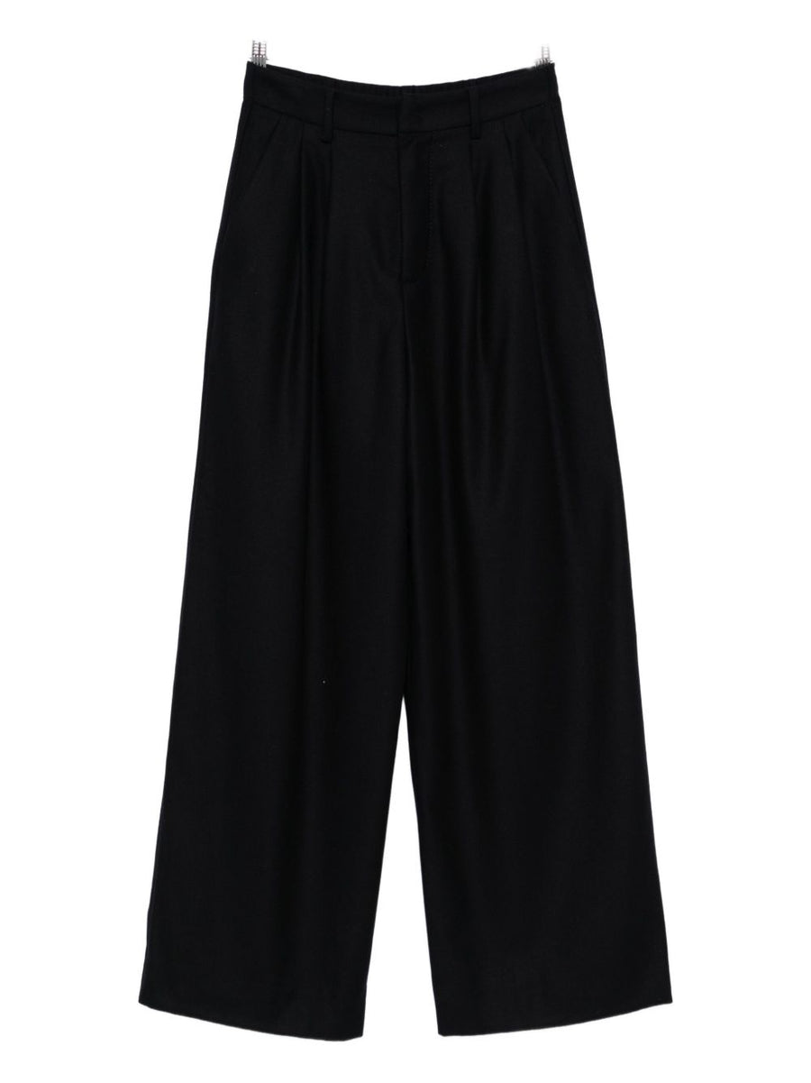 Susanne Bommer Silk blend trousers