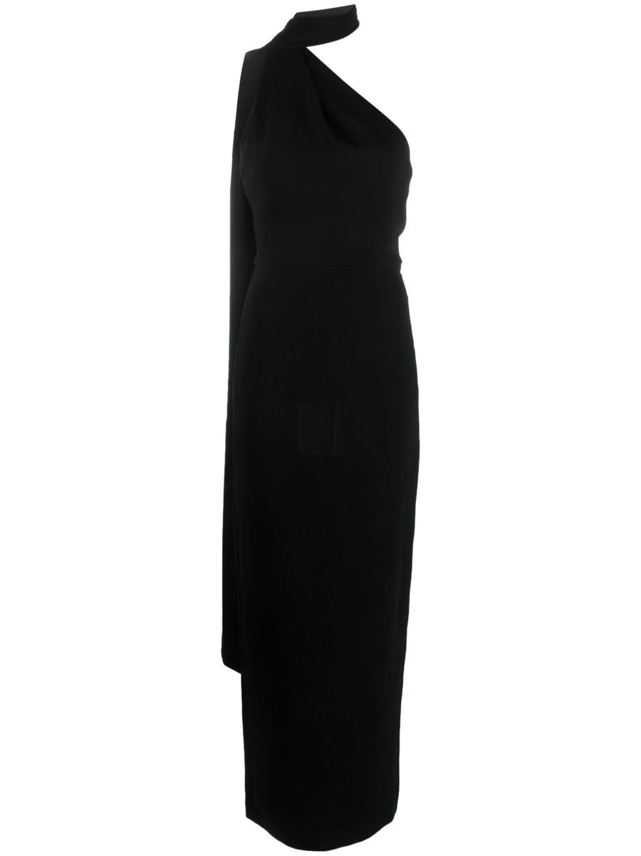 Solace London Demi Maxi Dress — Black
