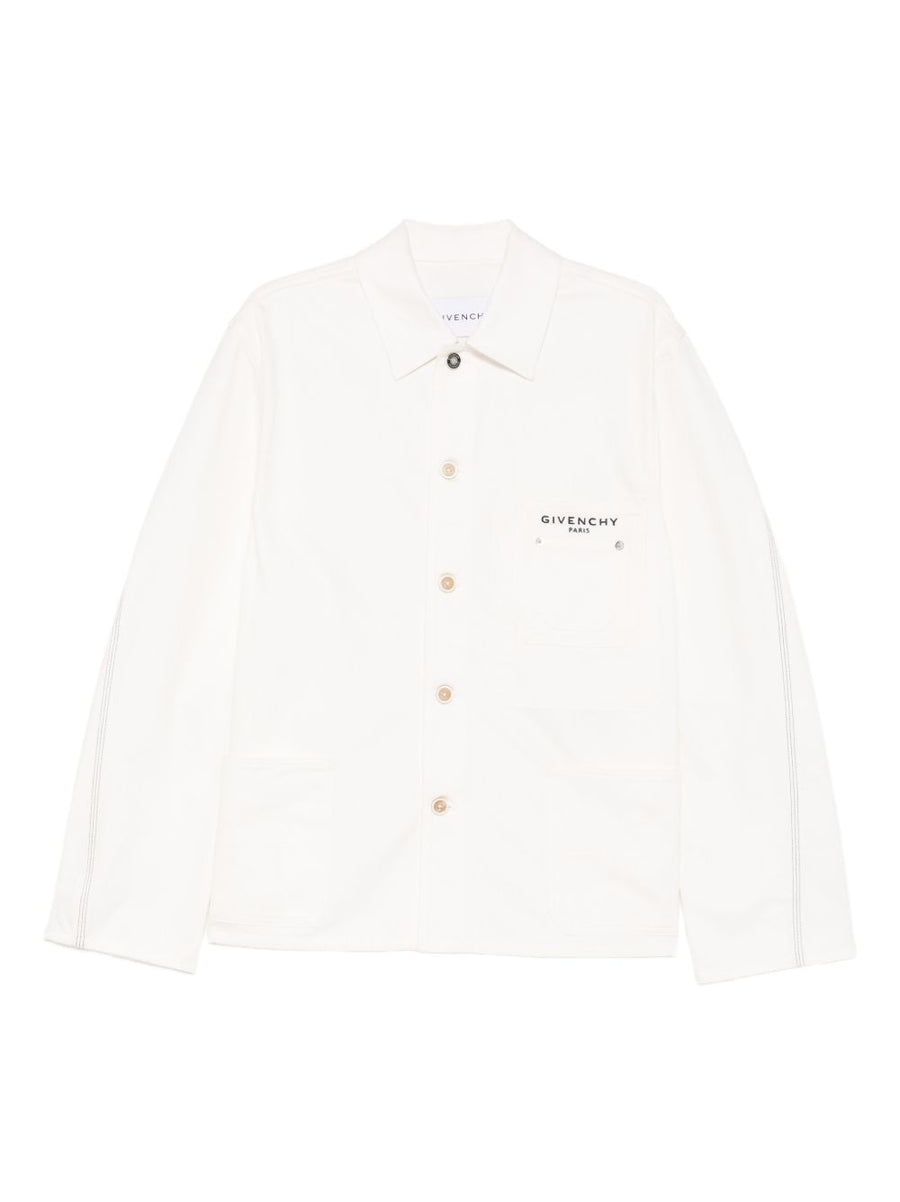 Givenchy باريس جاكيت — أبيض