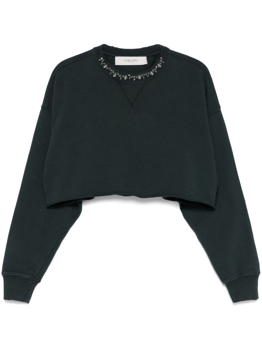 Golden Goose Cotton cropped sweatshirt