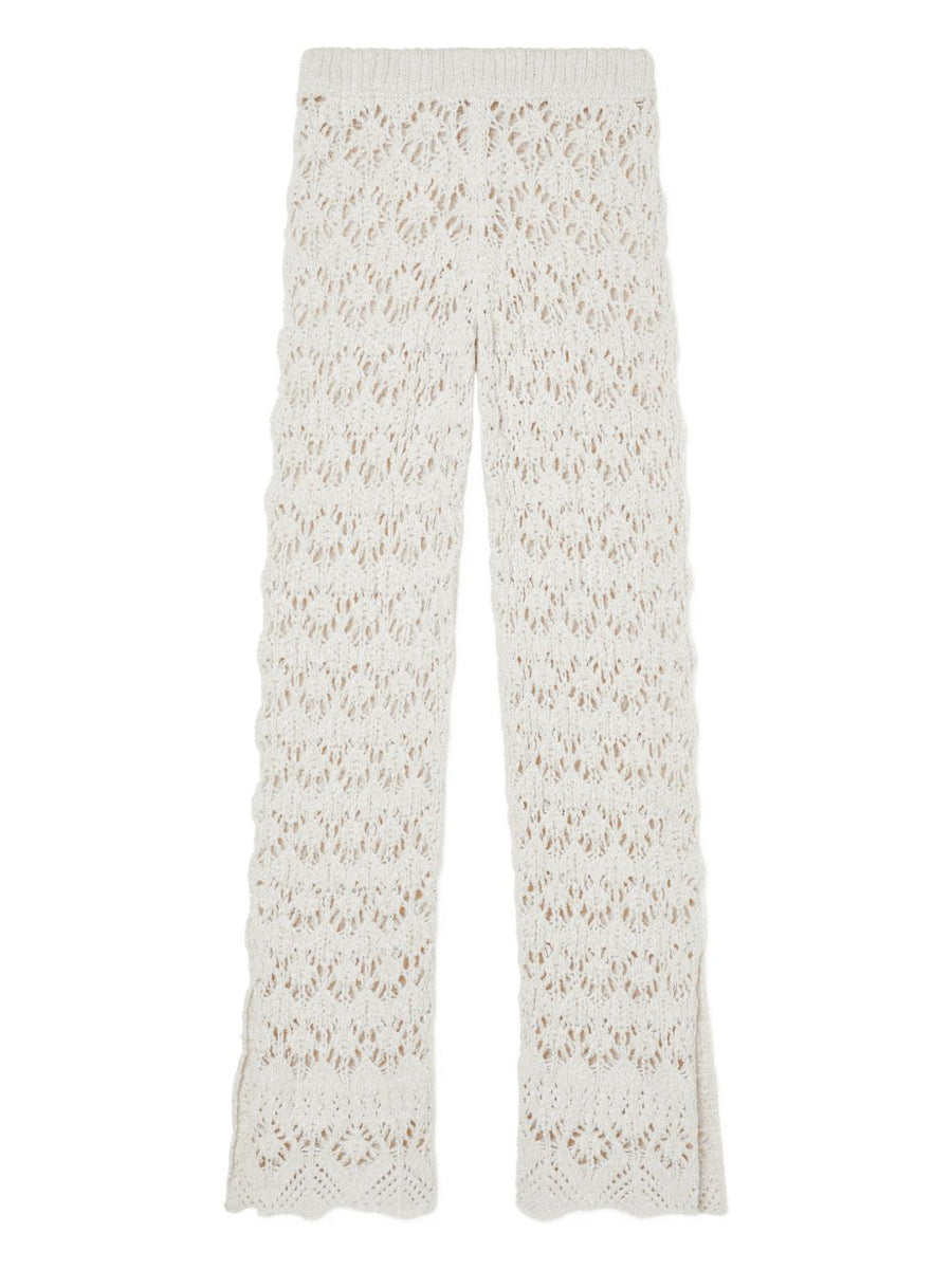 Alanui Lagoon Romance cotton trousers