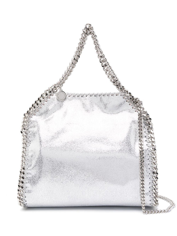 حقيبة Stella McCartney Falabella كتف — فضي