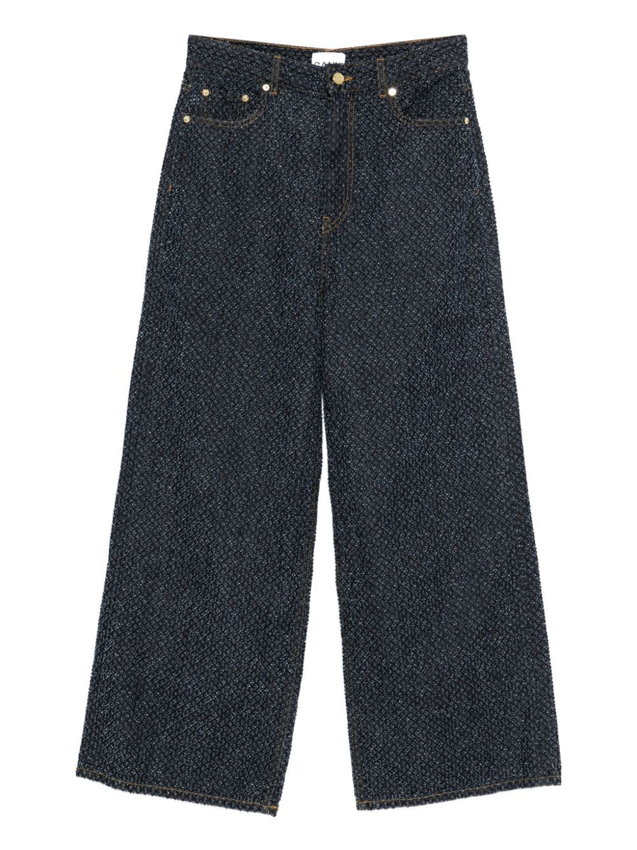 GANNI Jeans NAVY