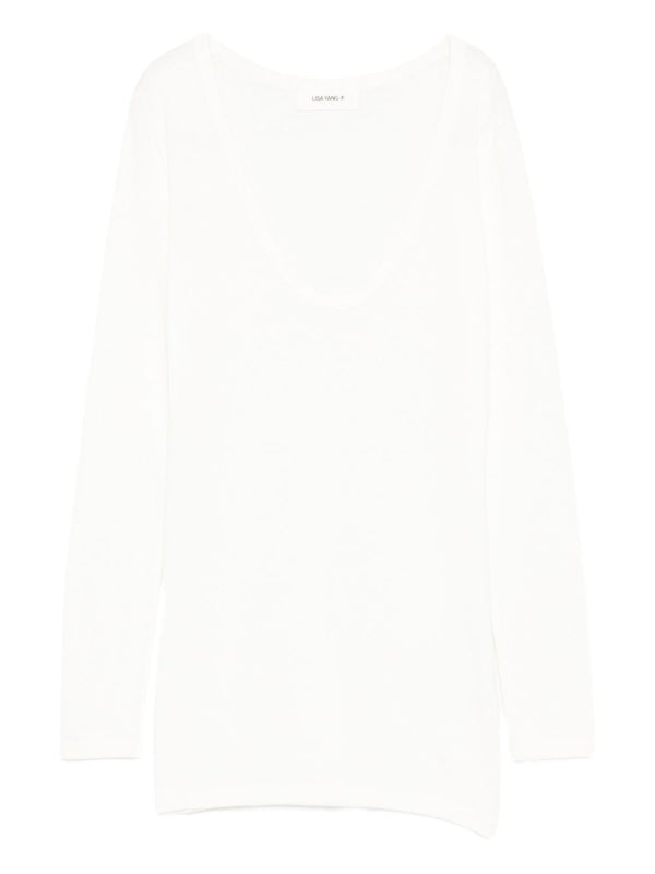 Lisa Yang Amalea cotton and cashmere sweater