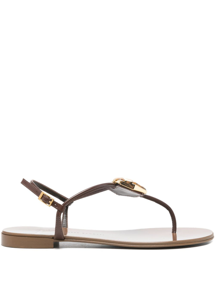 Giuseppe Zanotti Atlantide Sandal — Brown