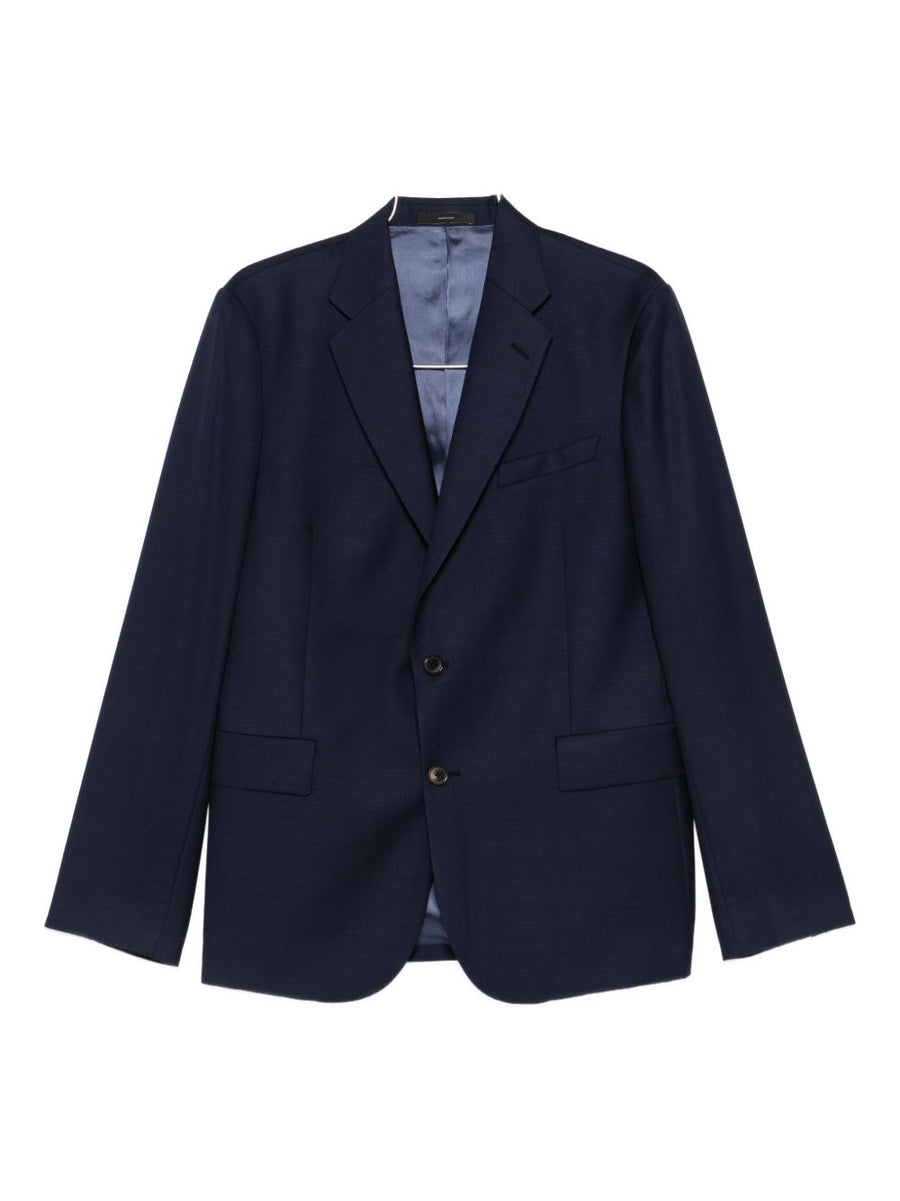 جاكيت Paul Smith صوف أحادي الصدر بليزر — كحلي