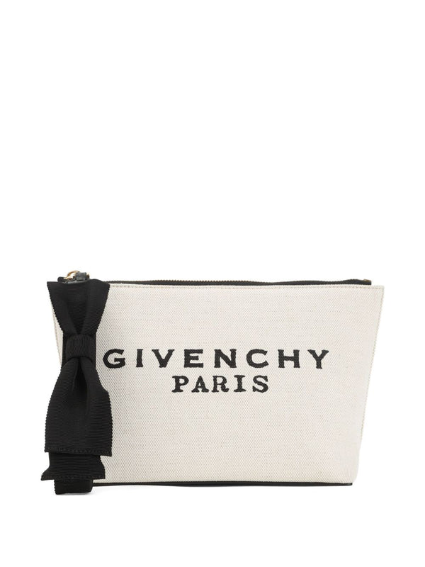 حقيبة Givenchy كانفا بتفاصيل فيونكة جراب — كريستال