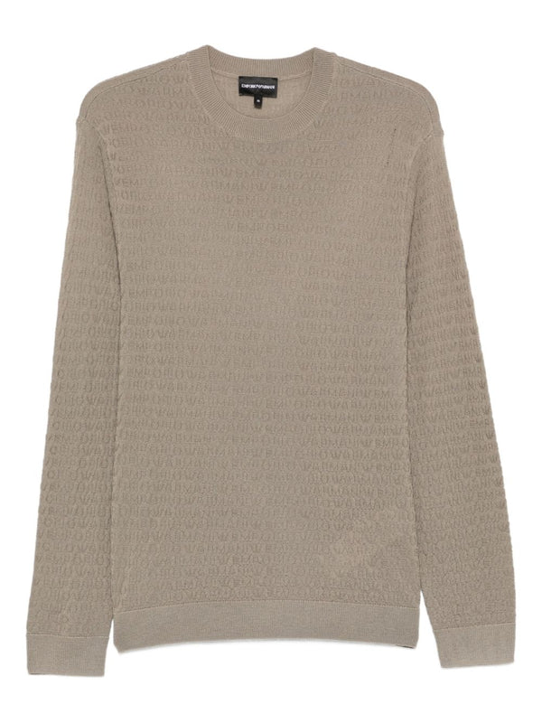 Emporio Armani Wool crewneck sweater