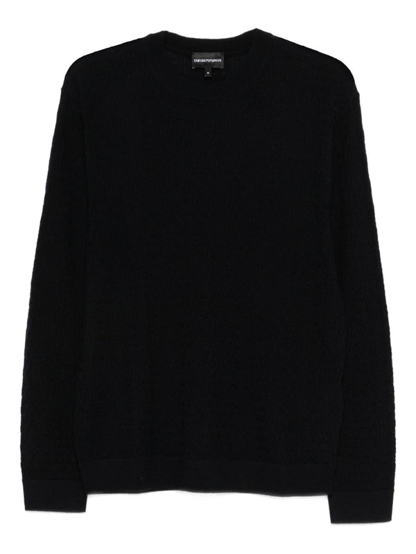Emporio Armani Wool crewneck sweater