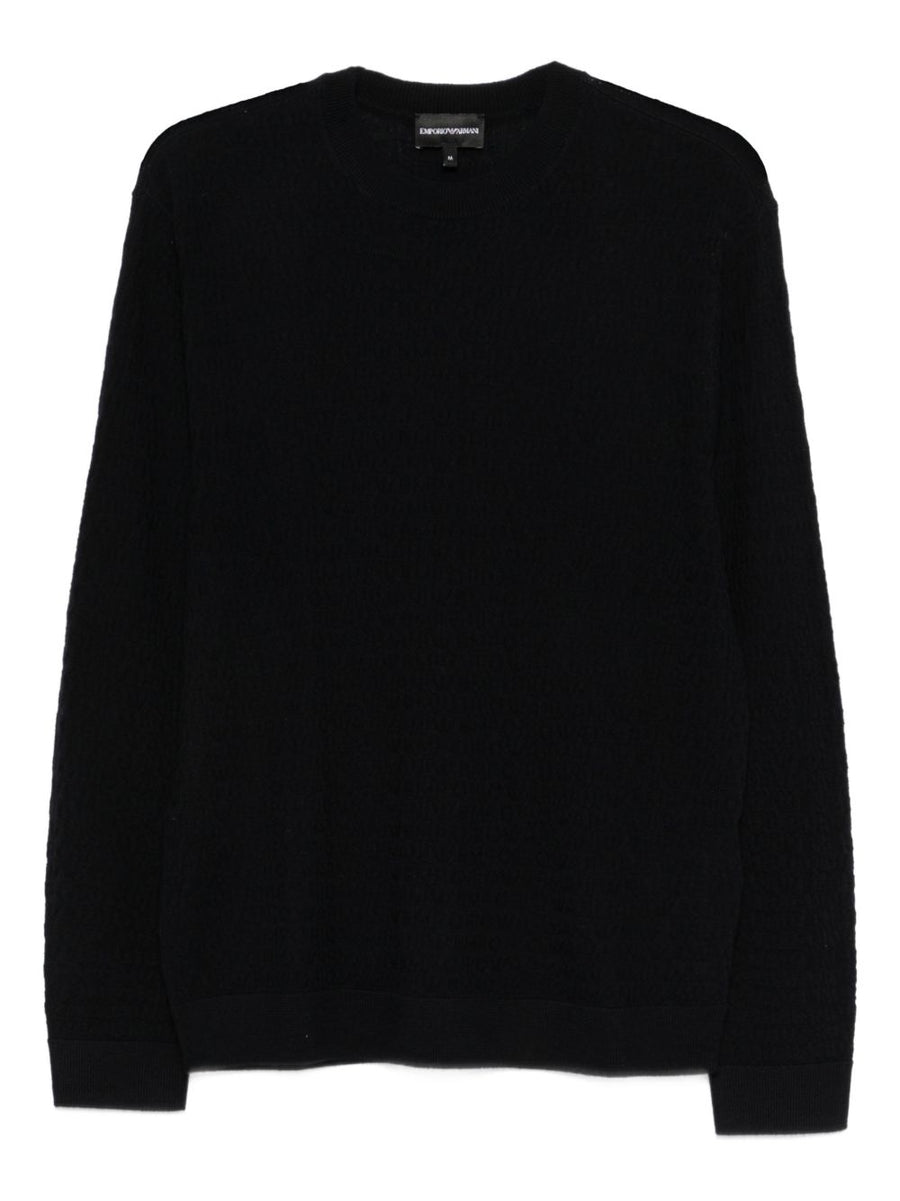 Emporio Armani Wool crewneck sweater