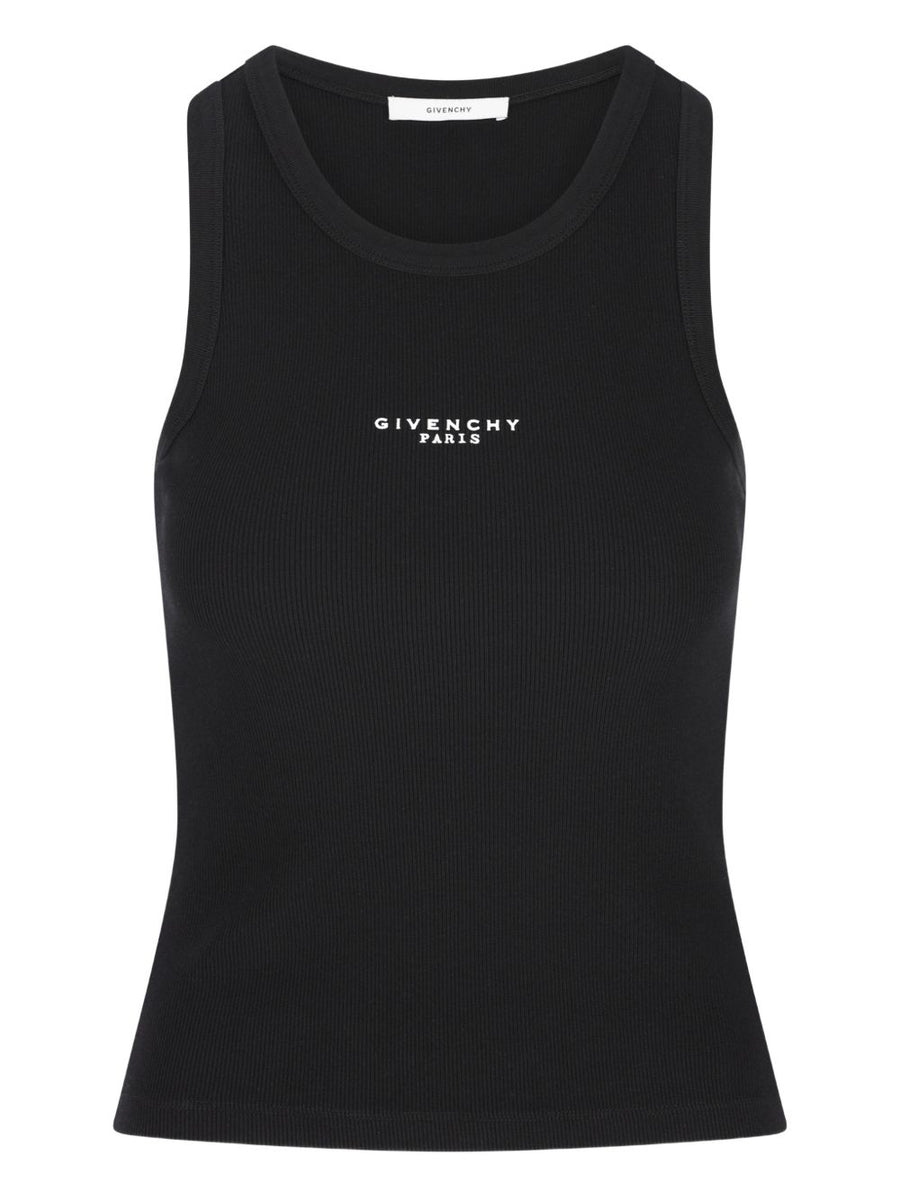 Givenchy Logo cotton tank top