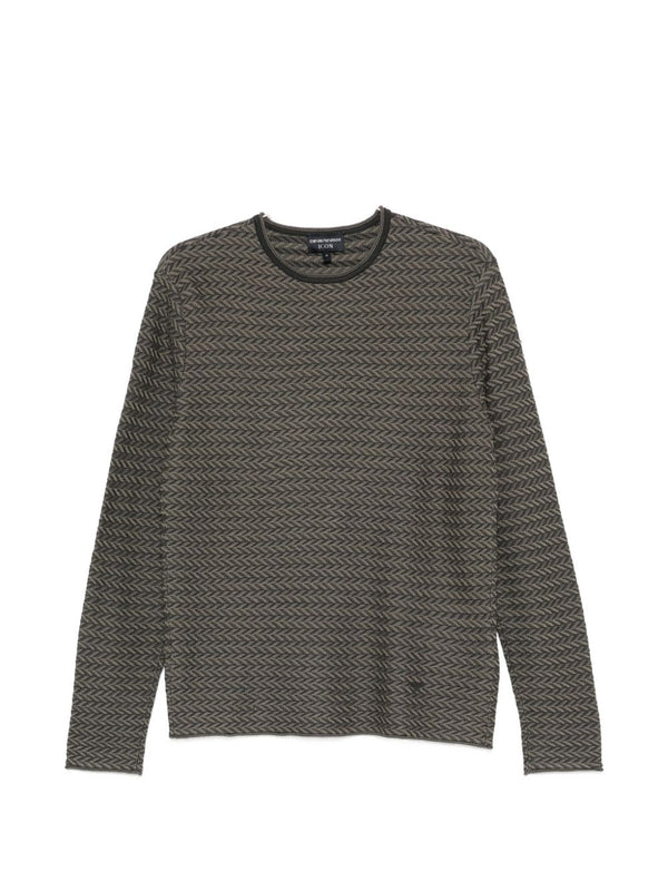 Emporio Armani Wool crewneck sweater