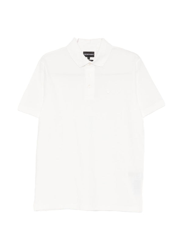 Emporio Armani Logo cotton polo shirt