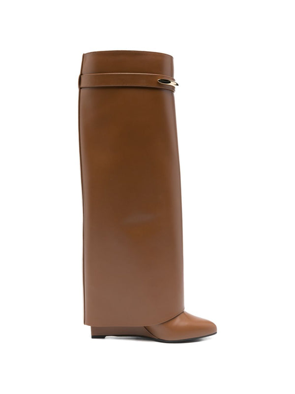 Givenchy Shark Pinch Leather Boots