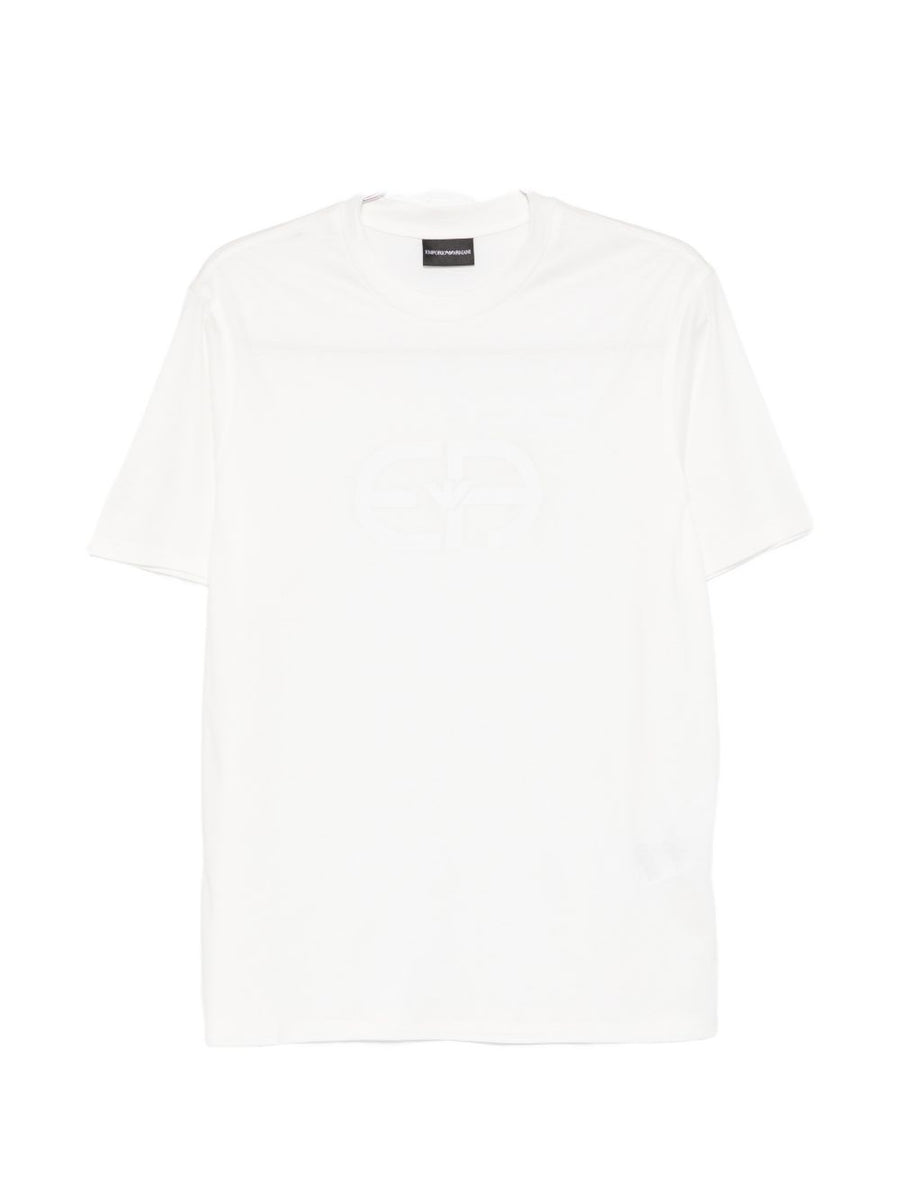 Emporio Armani Logo Cotton T-Shirt — White