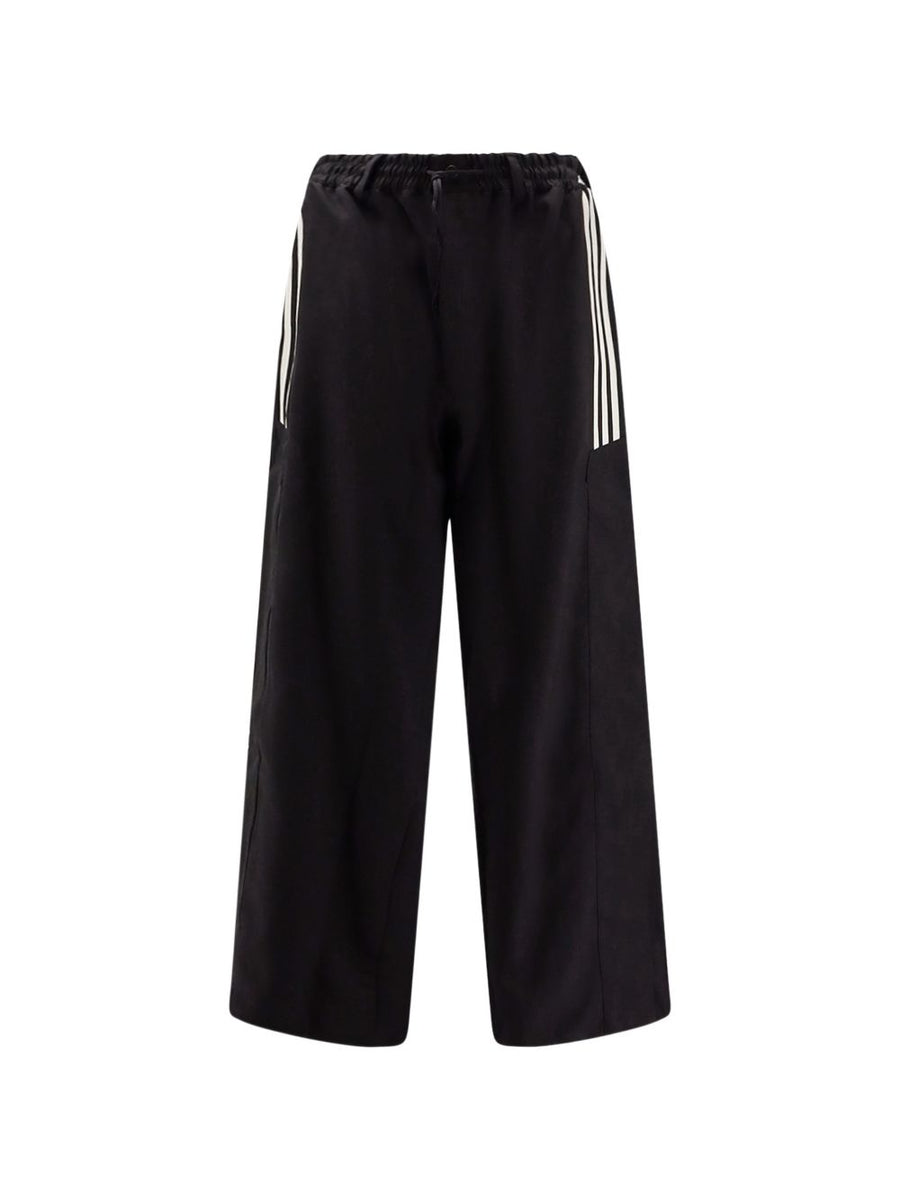 Y-3 3-Stripe Track Joggers — Black