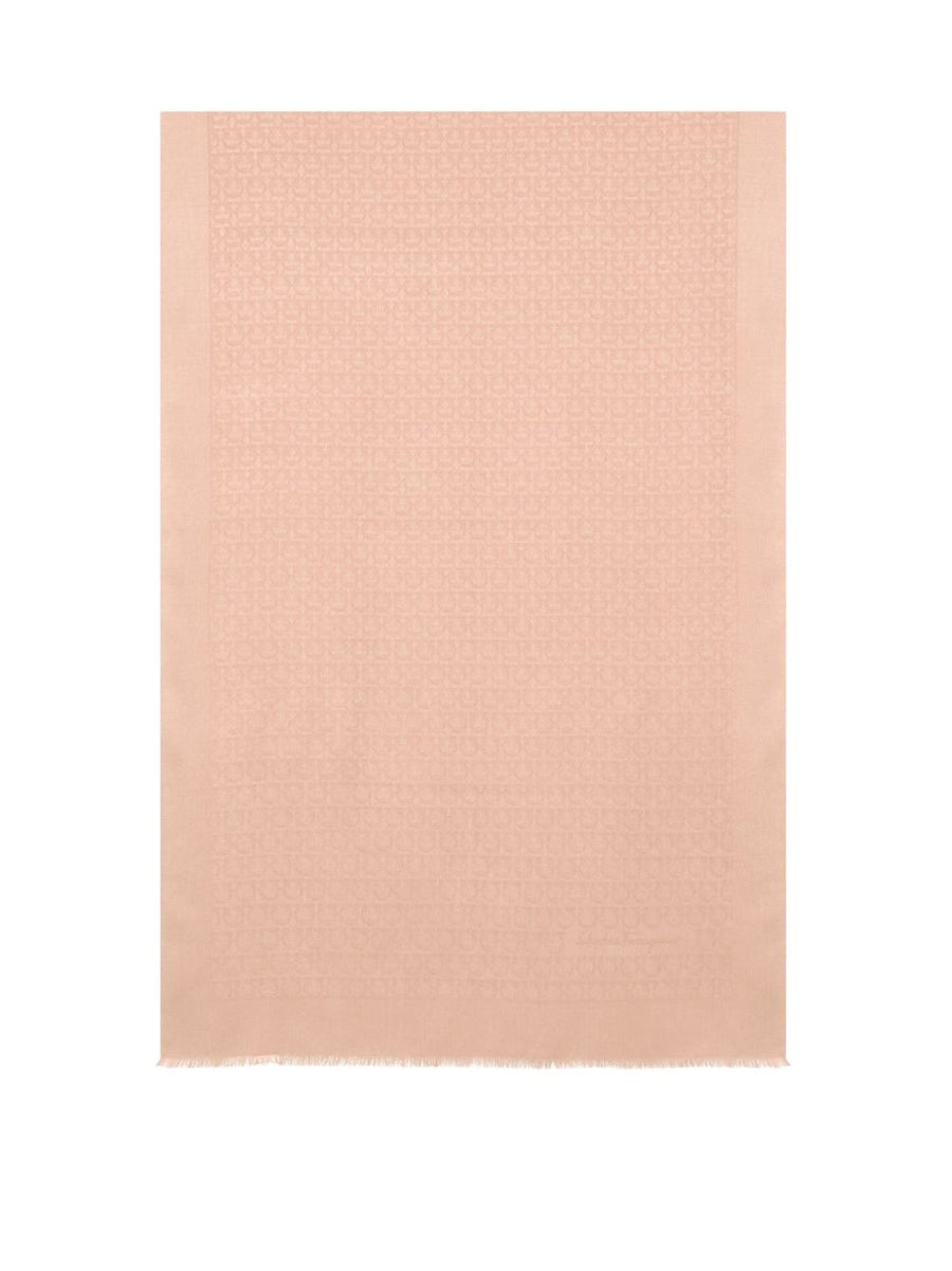 Ferragamo Gancini Stole — Pink