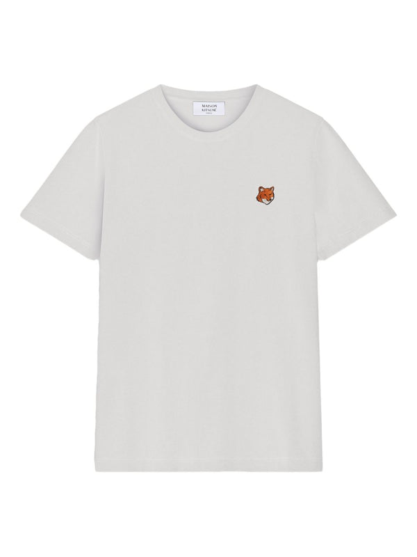 Maison Kitsuné Fox Head Embroidery T-Shirt — White