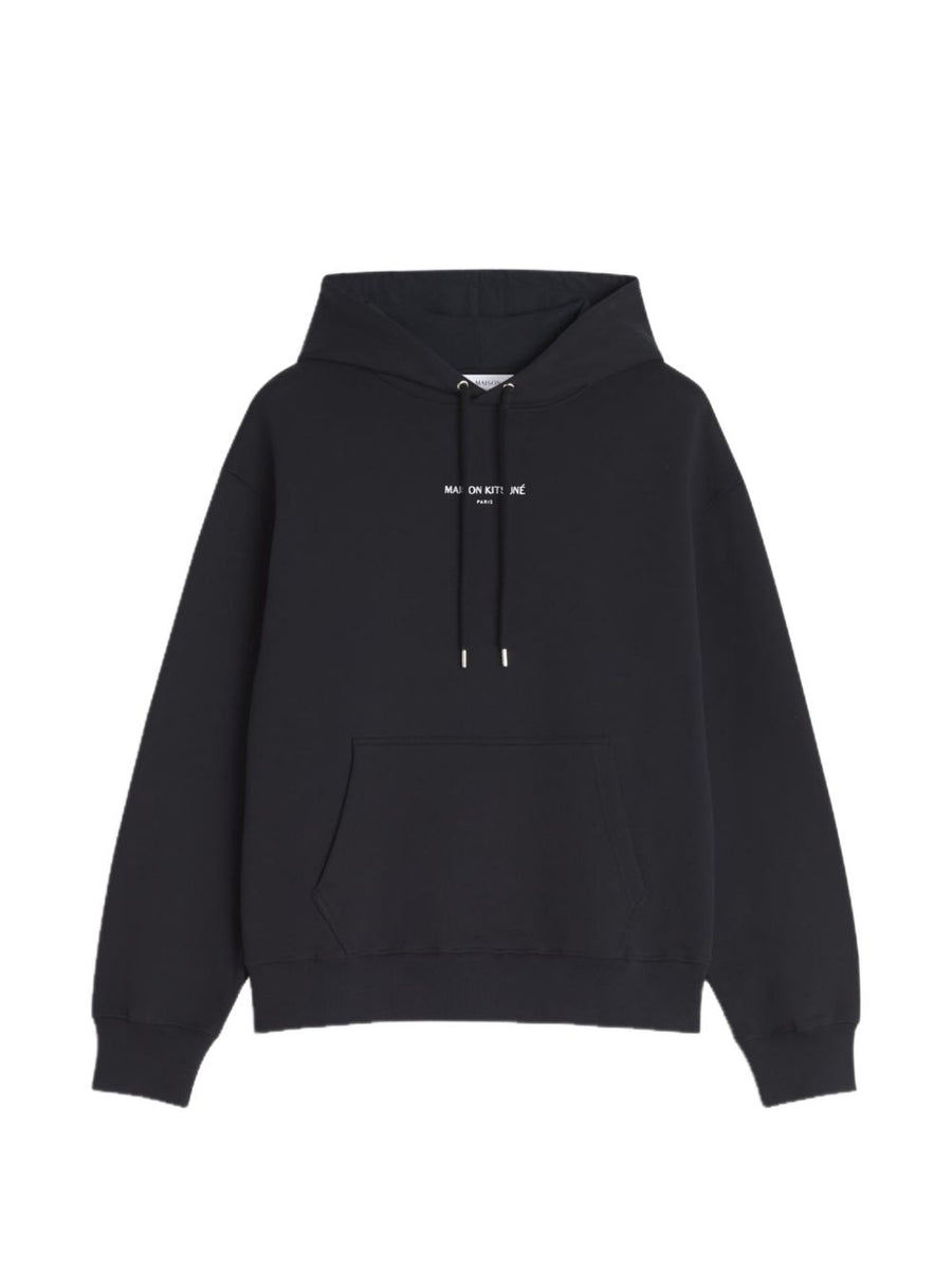 Maison Kitsuné Logo cotton hoodie