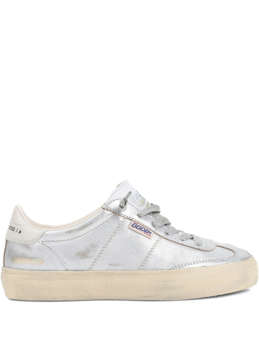 Golden Goose Sneaker — Silver