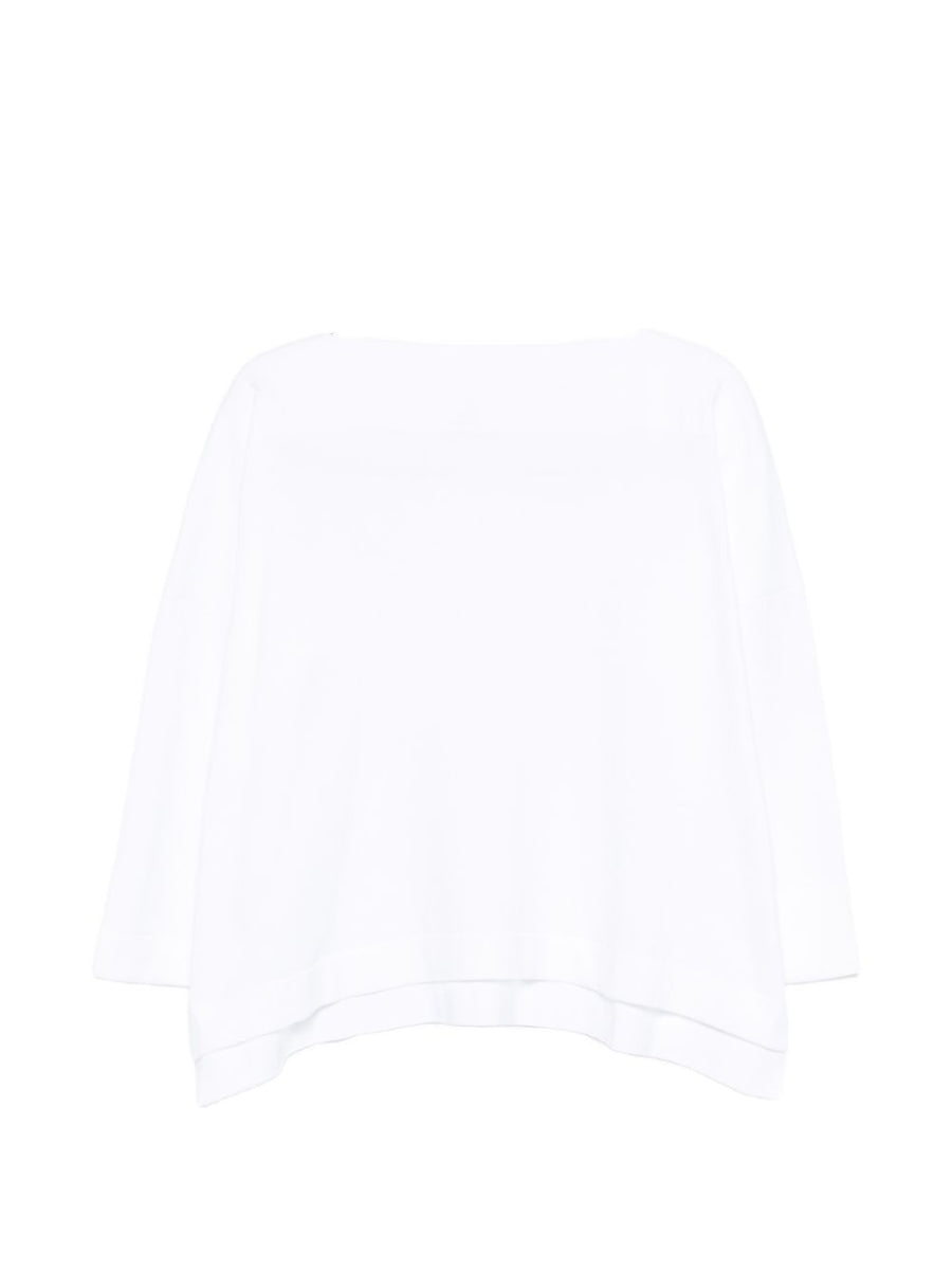 Daniela Gregis Cotton boat-neck sweater