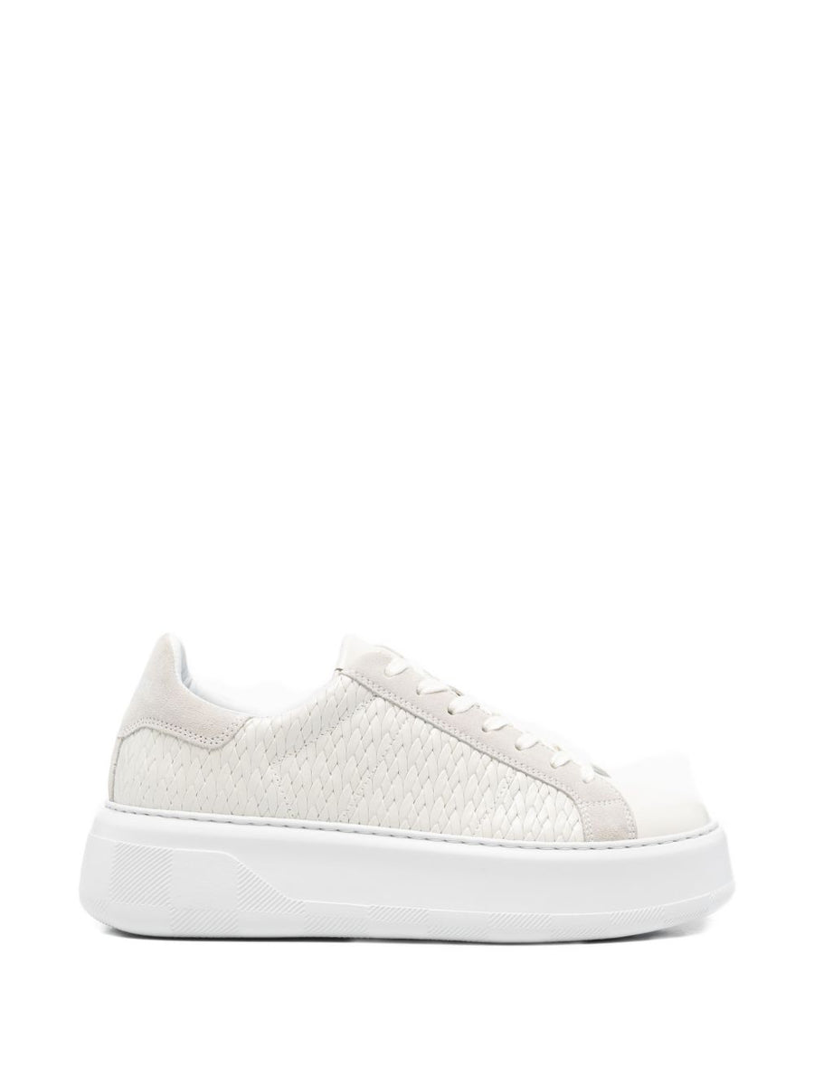 Woolrich Chunky Court Sneaker — White
