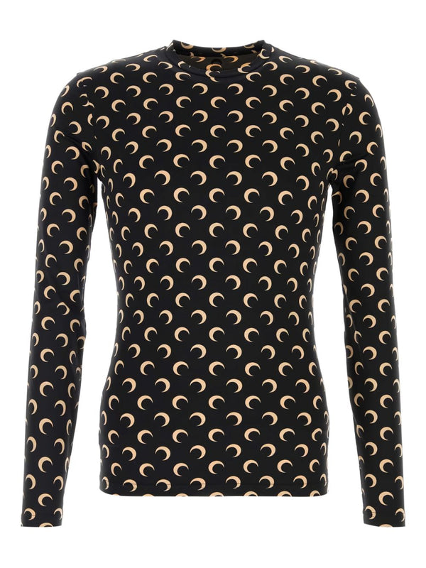 Marine Serre Moon crewneck top