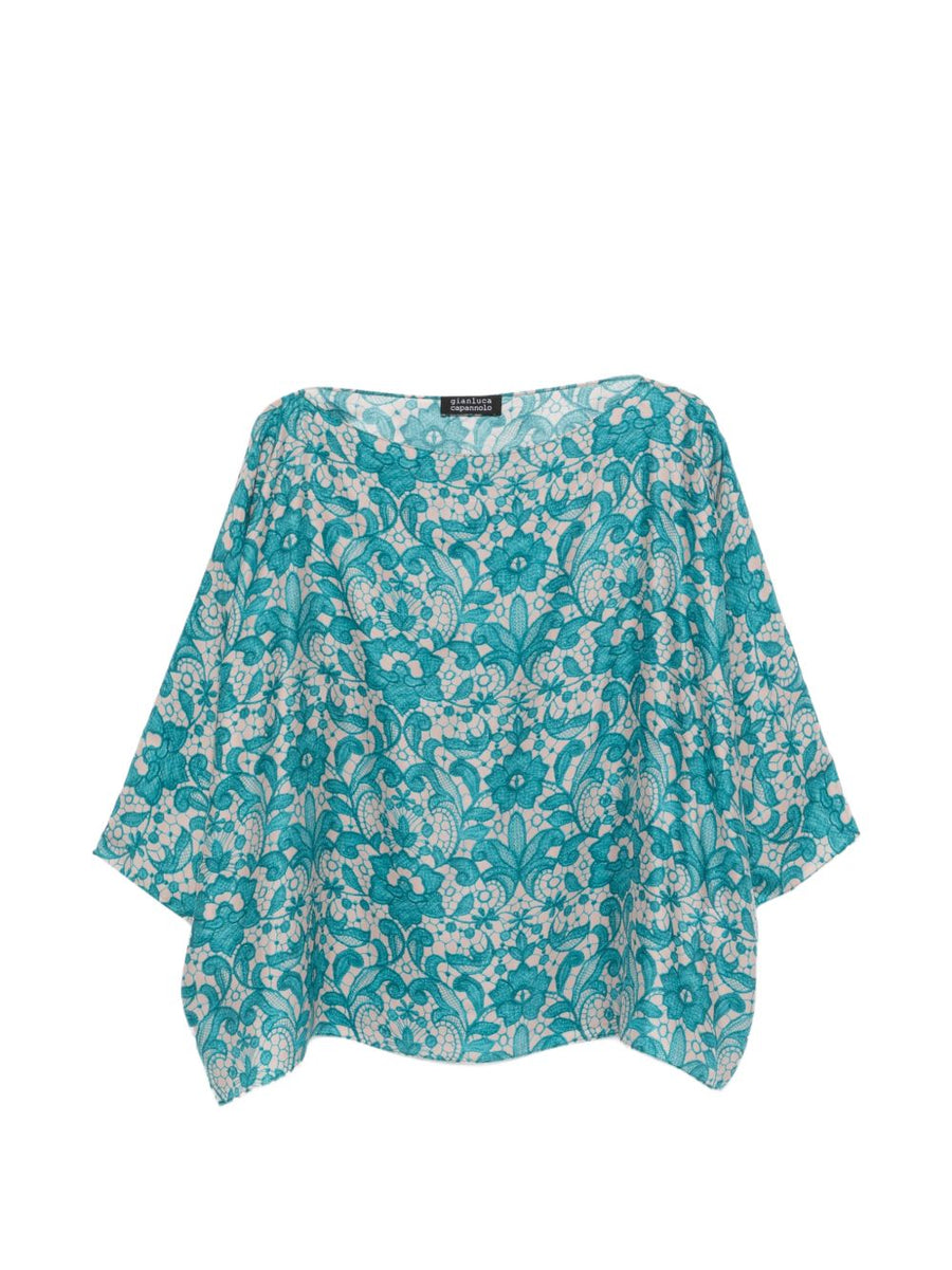 Gianluca Capannolo Blouse — Teal