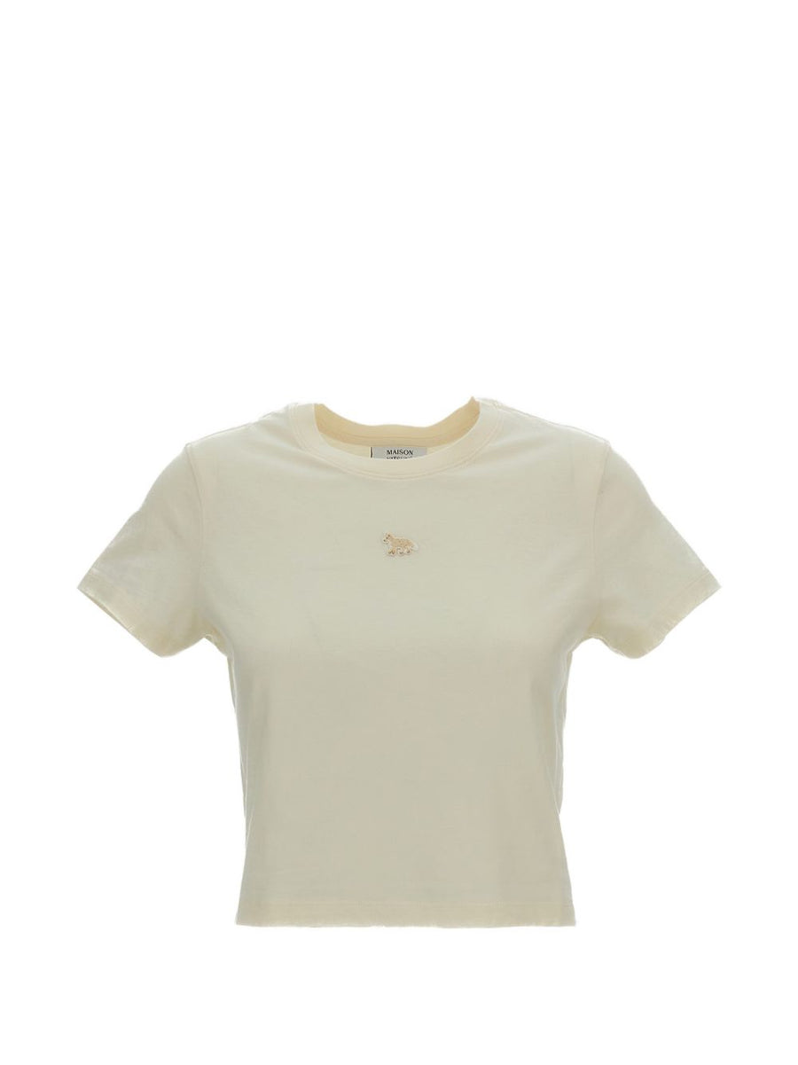 Maison Kitsuné t-shirt in beige