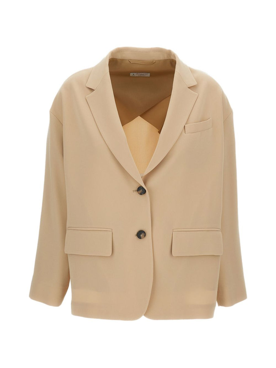 Alberto Biani Cady Blazer — Beige