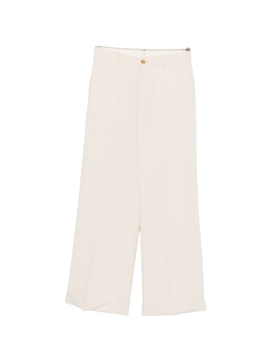 L.B.M. 1911 Linen Trousers — Cream