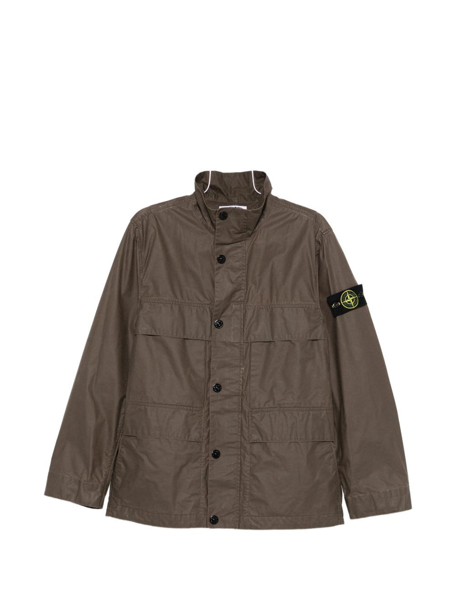 Stone Island قطن-مزيج جاكيت تقني — توبيه
