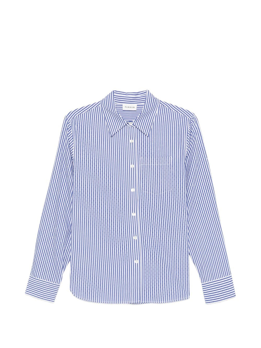 Parosh Striped cotton shirt