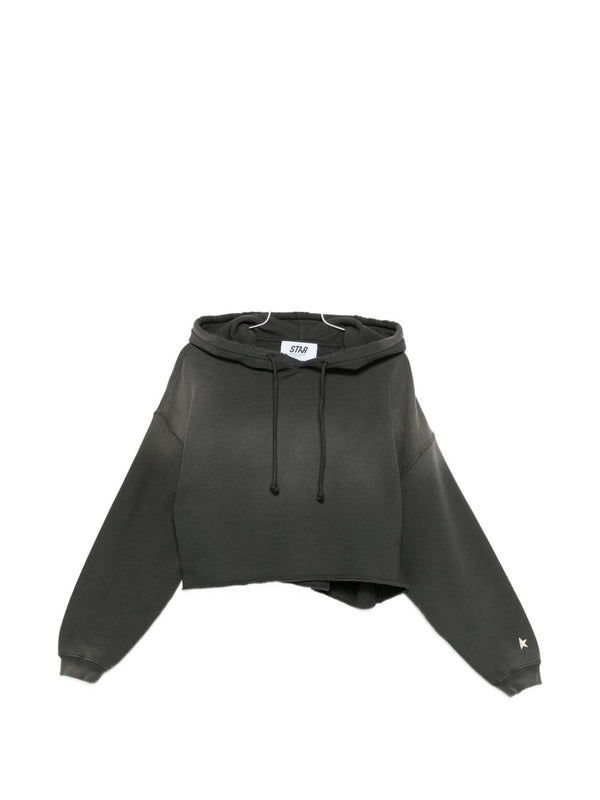 Golden Goose Cotton cropped hoodie