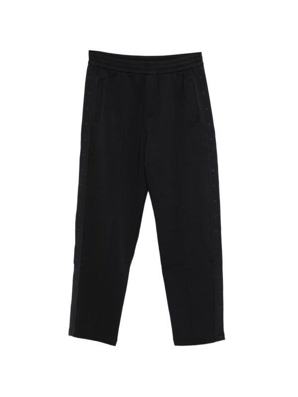 بنطال رياضي جاجرز أسود من Emporio Armani قطن