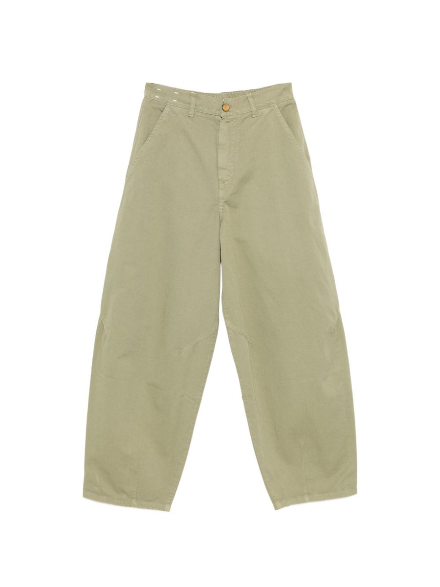 Alysi Barrel Jeans — sage