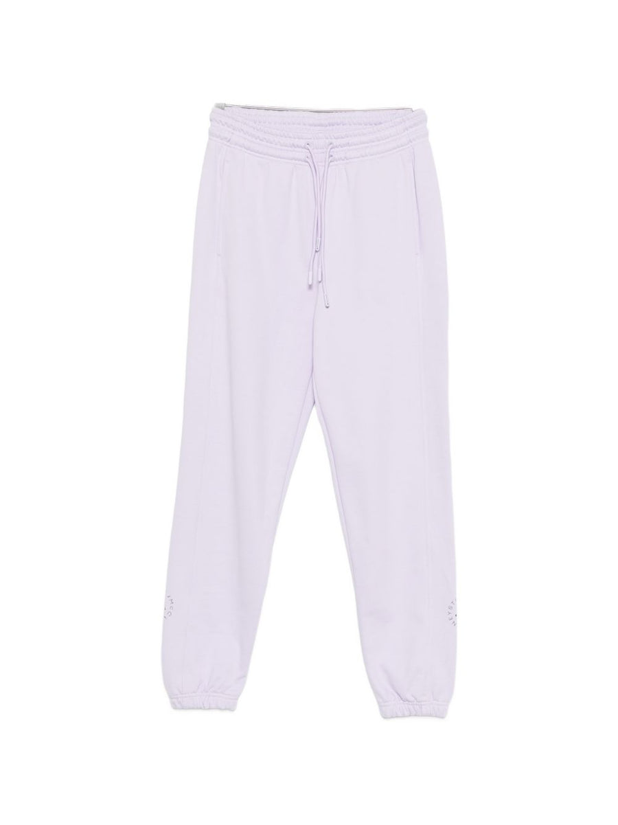 Adidas By Stella McCartney Cotton Joggers — Lilac