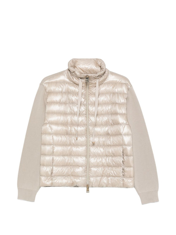 HERNO down jacket in beige
